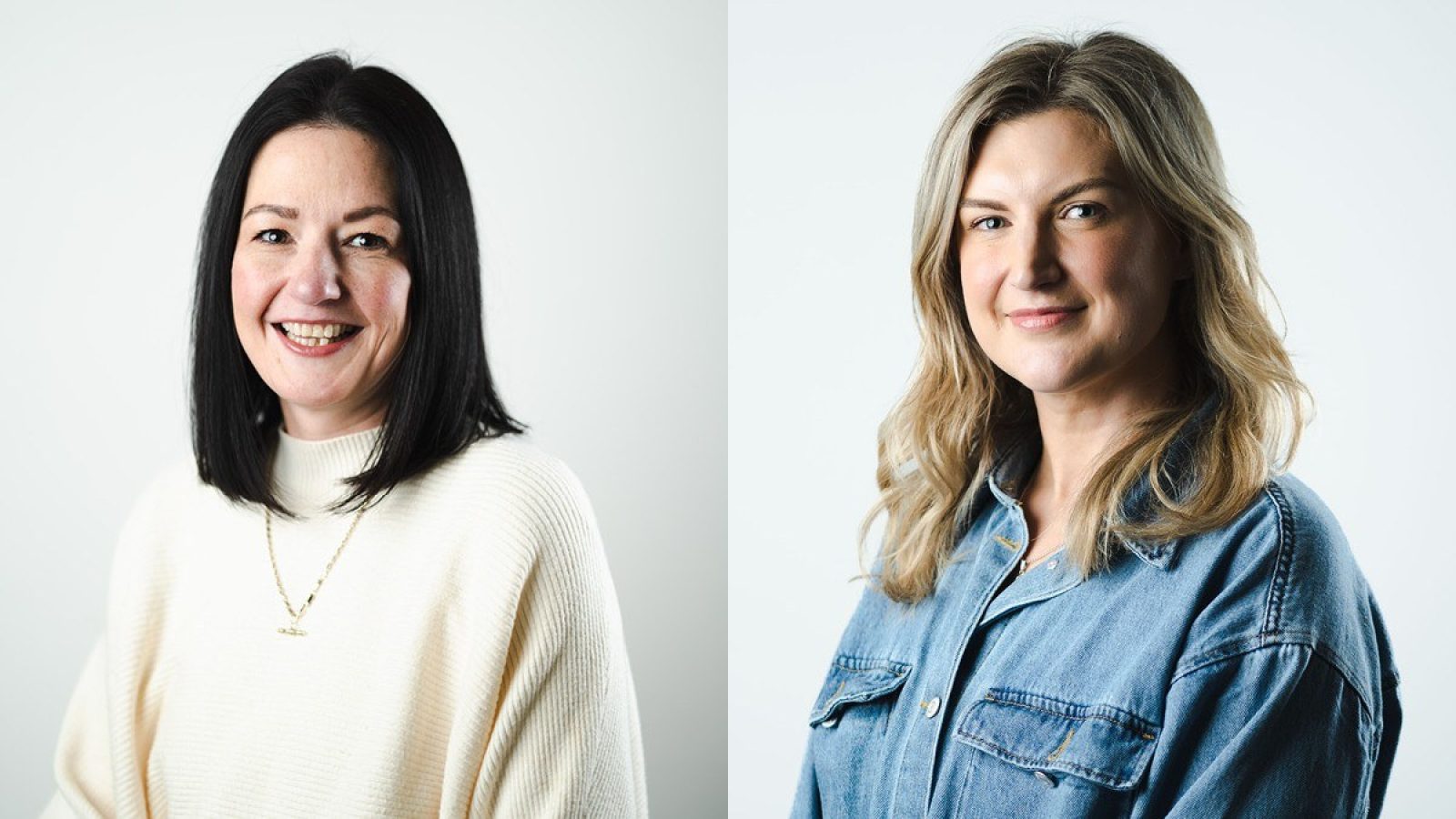 L-R - Kirsten McKenzie and Laura Brownhill