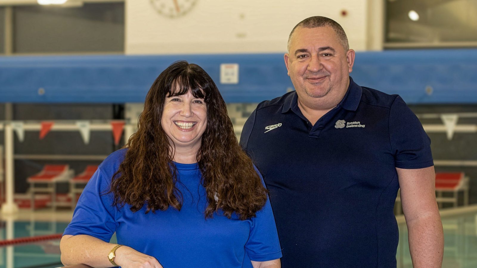 Laura Bowie and Ian Wright at ISA