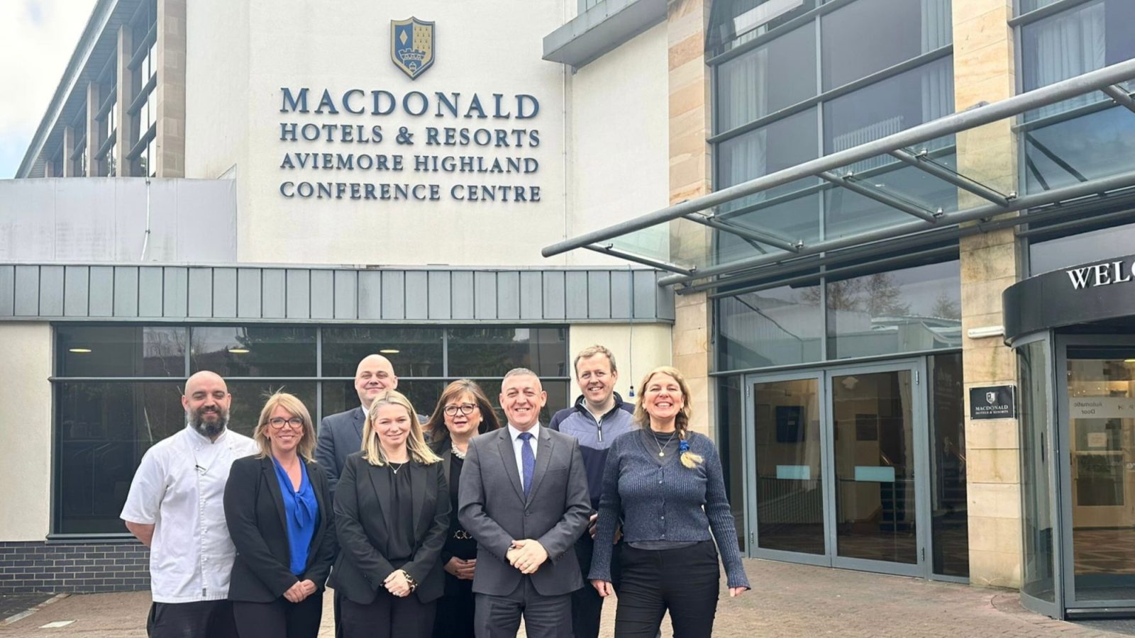 Macdonald Aviemore Resort's senior team