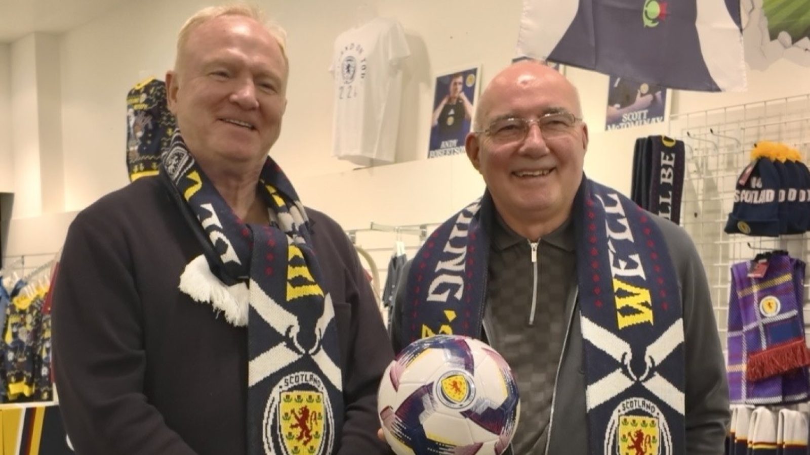 Alex McLeish and Willie Miller