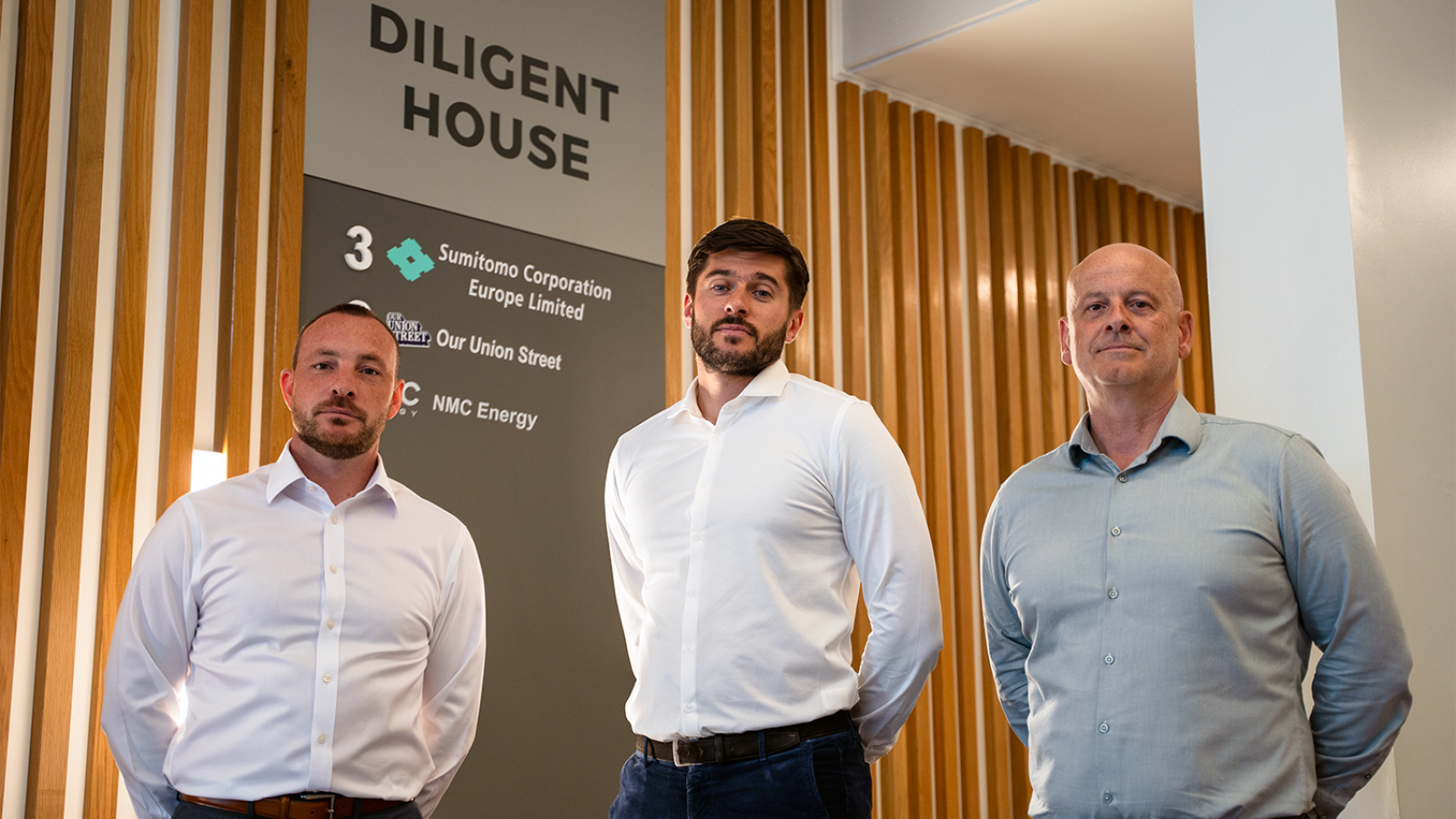 L-R – Graeme Hogg, Konstantin Nazaruk, Craig Matthew. Photo credit Bold St Media