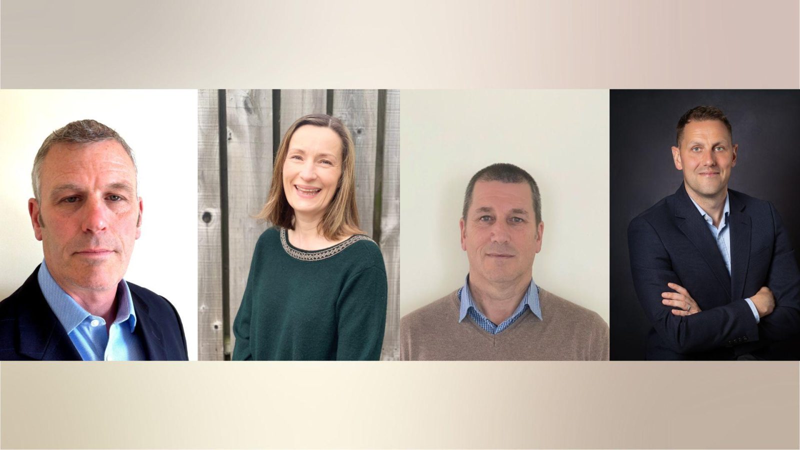 Richard Jackson, Joanne Rostant, Gary Mitchell and Kenneth Nicolson