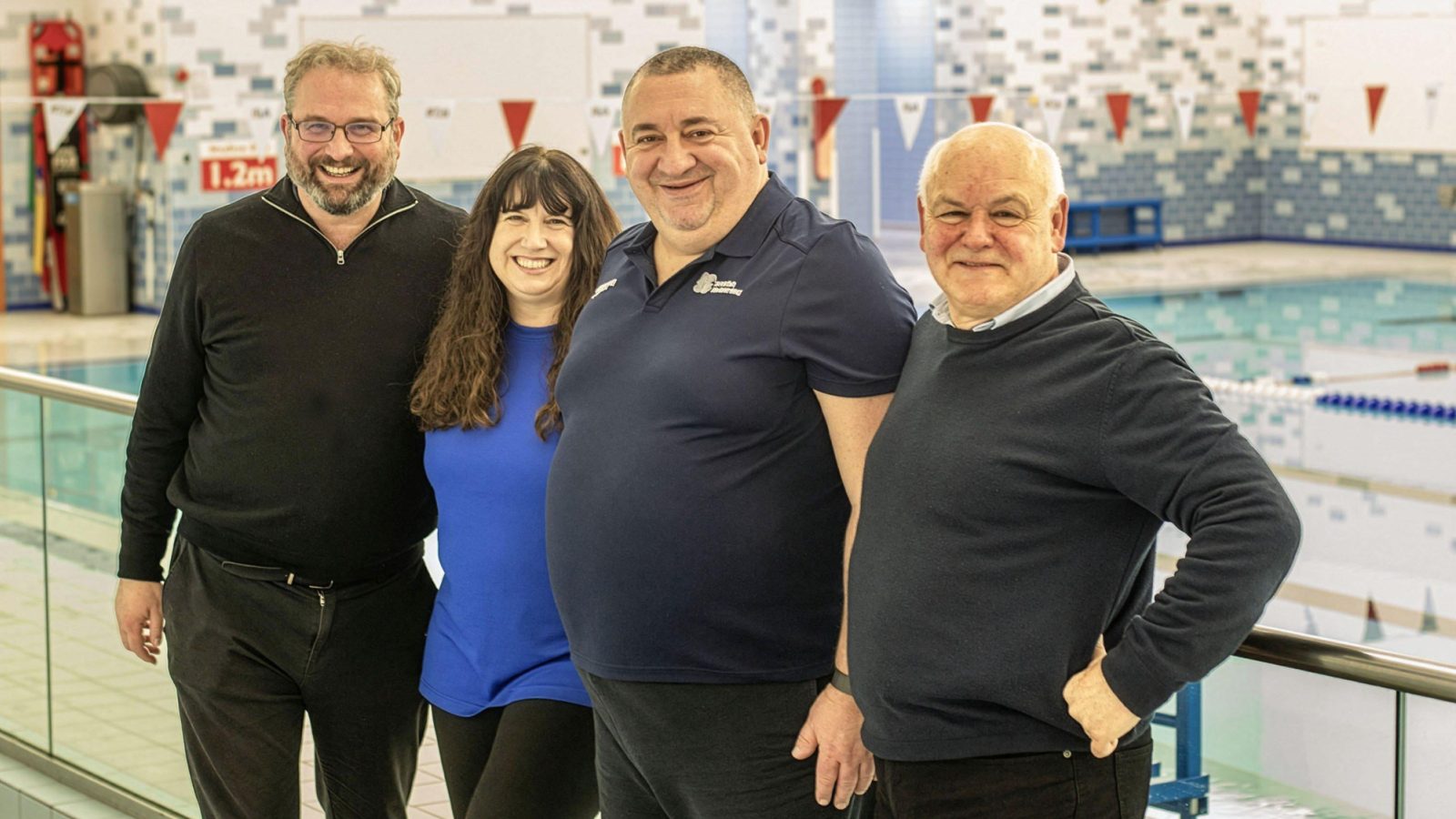 Nick Little, Laura Bowie, Ian Wright and Kevin Hawkins