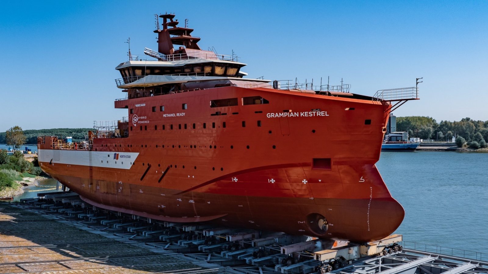 Ahead of its SOV starting long-term charter for EnBW, North Star’s Grampian Kestrel CSOV will front run at the He Dreiht wind farm