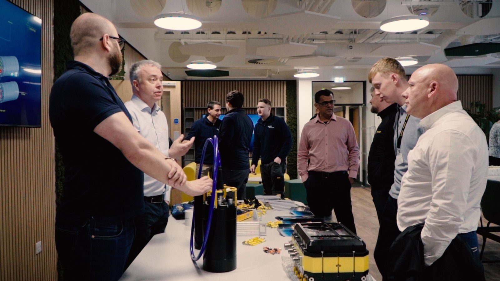 The open day was supported by several Oceanscan suppliers, and welcomed over 200 customers and clients