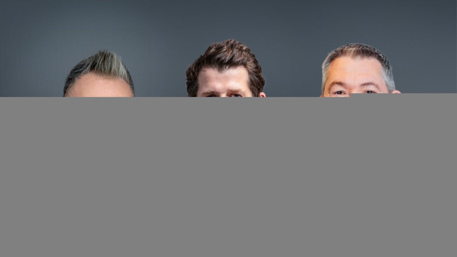 Andy Powrie, Richard Tinto and Richard Booth