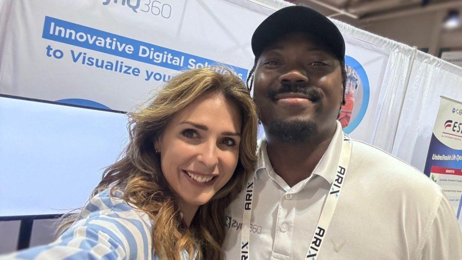 Austa McKendrick and Kory Savage at Downstream USA in 2024