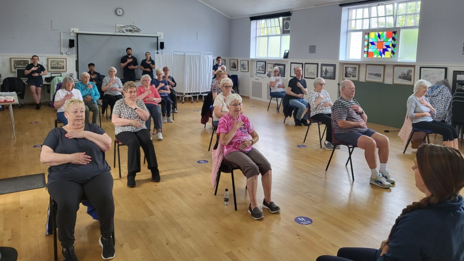 Port of Aberdeen: RGU’s community physiotherapy sessions have benefitted from Port of Aberdeen’s supPORT-all programme in 2023 and 2024