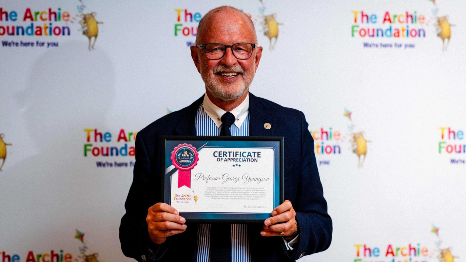 Archie founder Professor George Youngson CBE