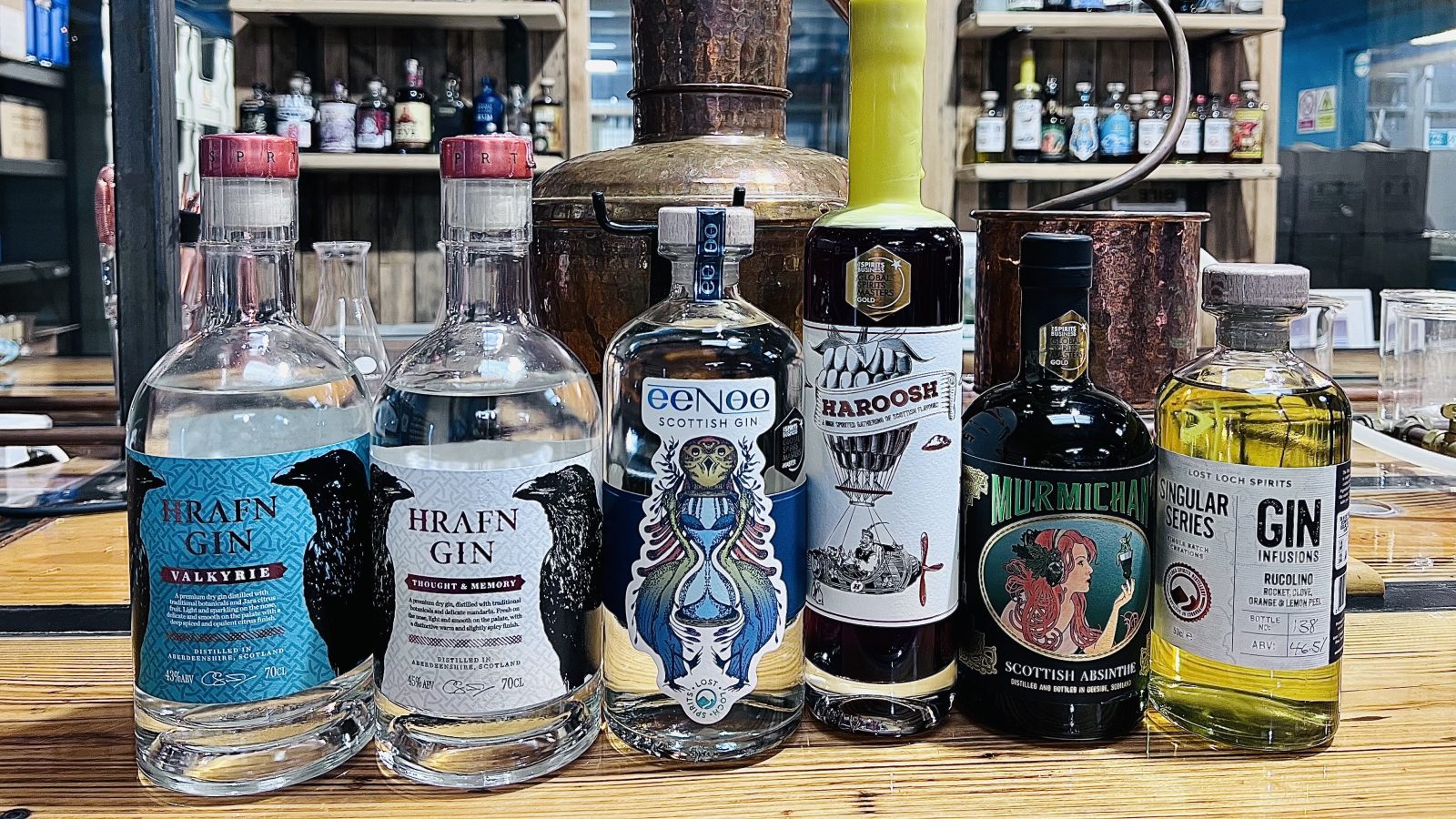 HRAFN GIN range.
