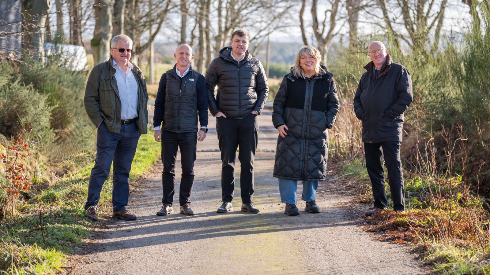 Raymond Cowan, Mark Gillespie, Daniel Wisely, Yvonne Walker, Jim Young