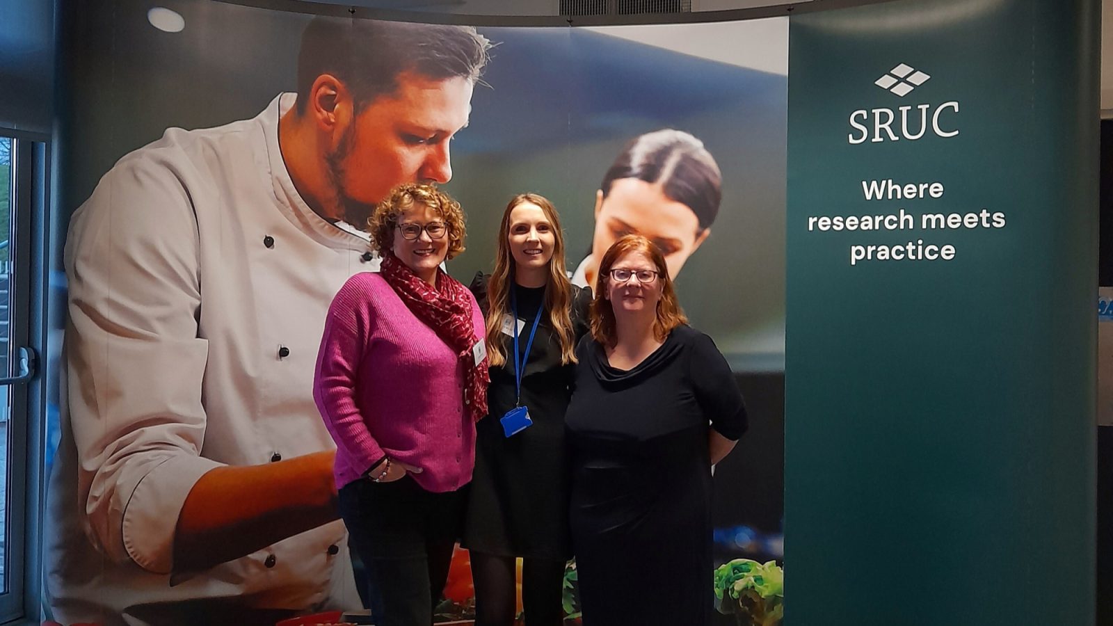 Ceri Ritche, Sarah Wilkie and Catriona Liddle
