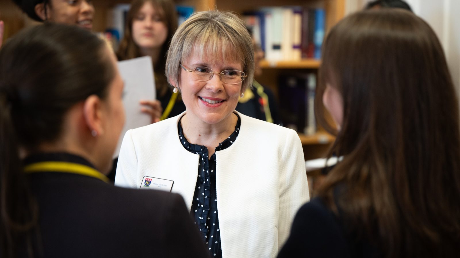 Headteacher of St Margaret’s School for Girls, Anna Tomlinson