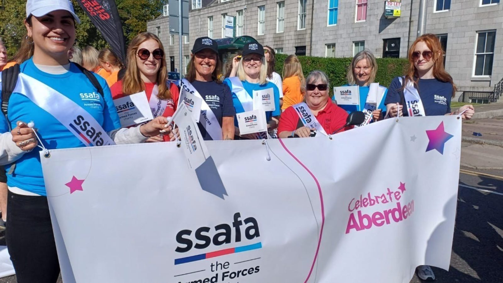 SSAFA Grampian volunteers took part in Celebrate Aberdeen earlier this year.  Credit: SSAFA Grampian branch