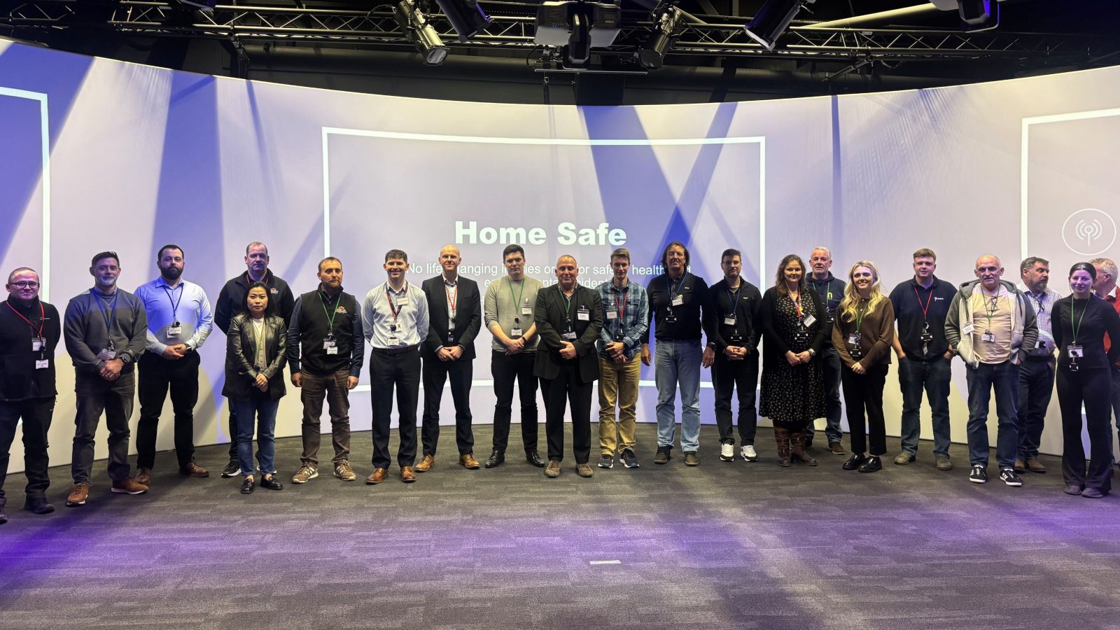 Around 40 marine industry professionals took part in SSE's immersive safety training in Perth.  Picture credit:  SSEN Transmission