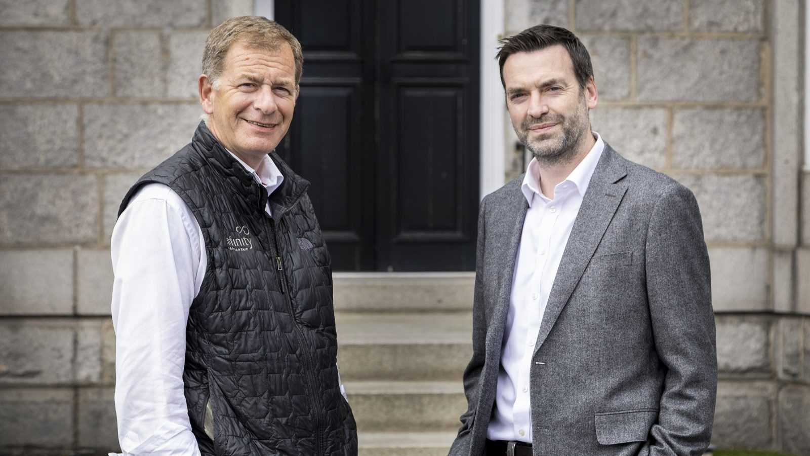 Simon Cowie, Aberdeen Managing Director, and Steven Fraser, Regional Managing Partner.