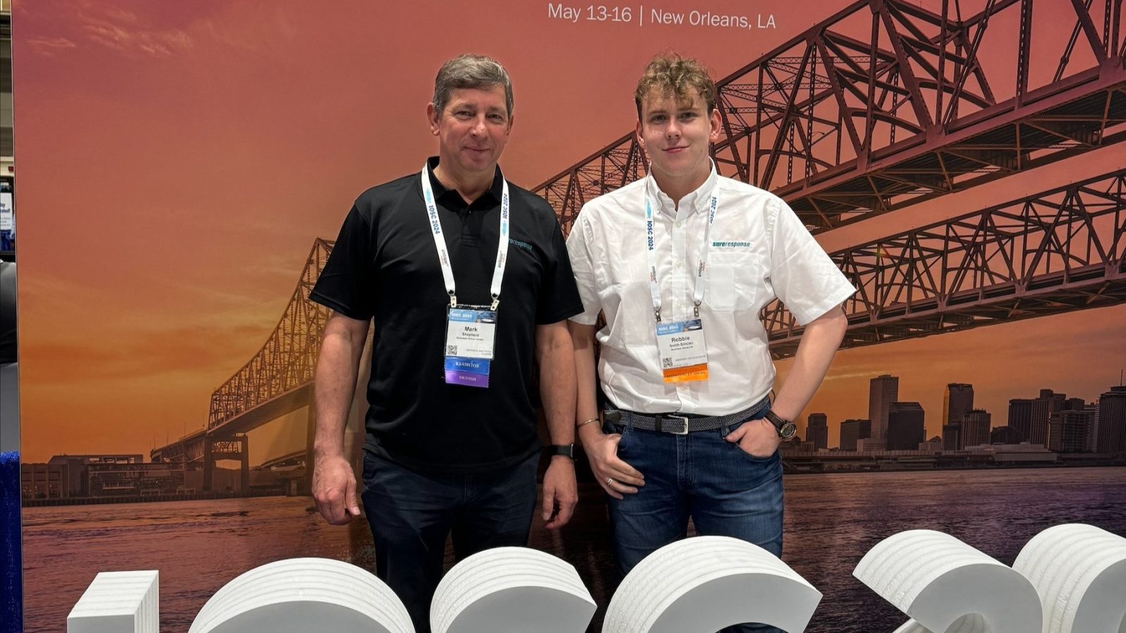 Mark Shepherd and Robbie Smith-Sinclair