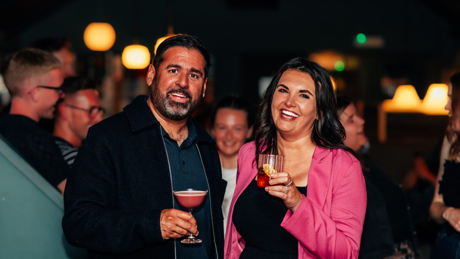 Adrian Gomes and Julia Bryce. Image credit: Sam Sharp from Sharpi Studios