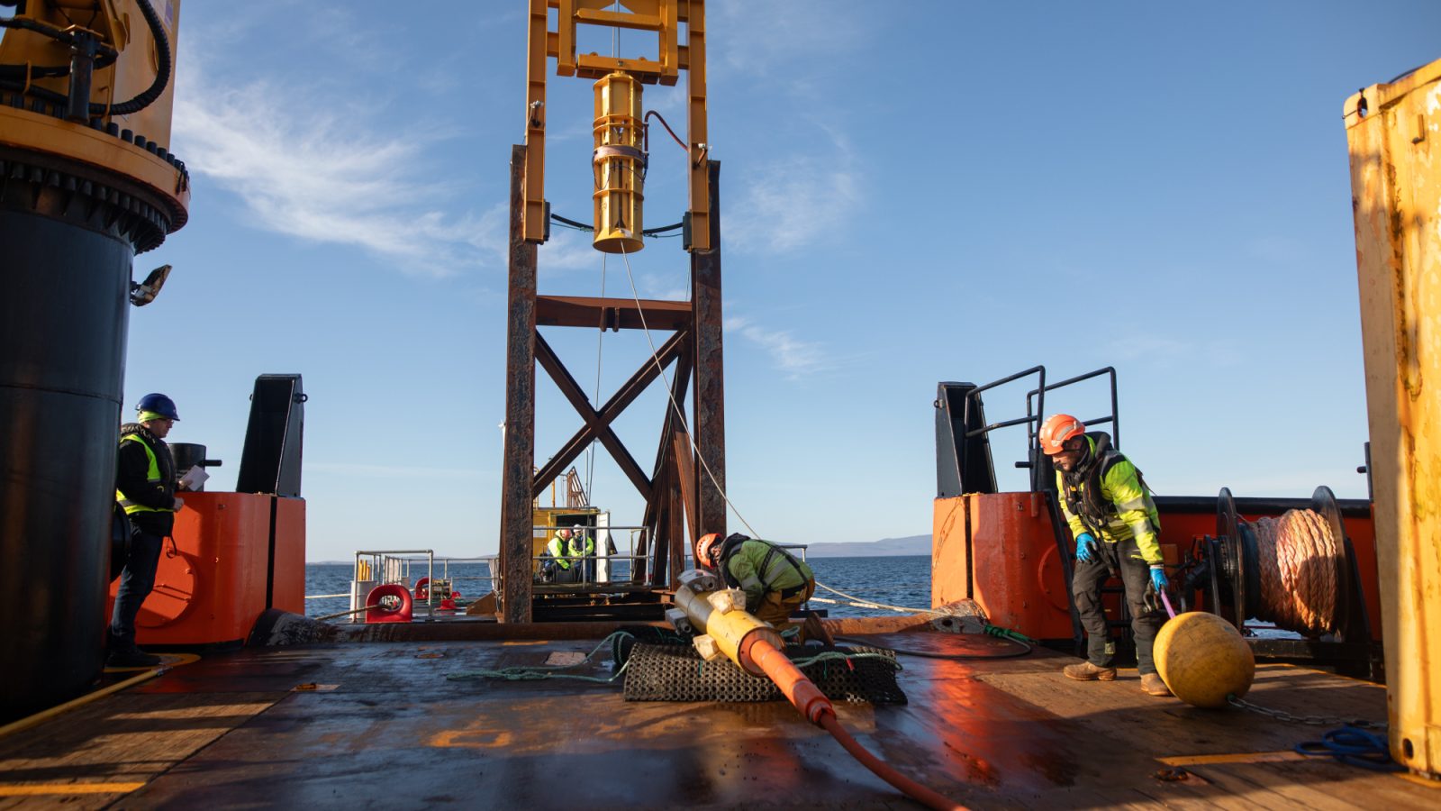 The PALM QCS during offshore trials in Orkney 2024