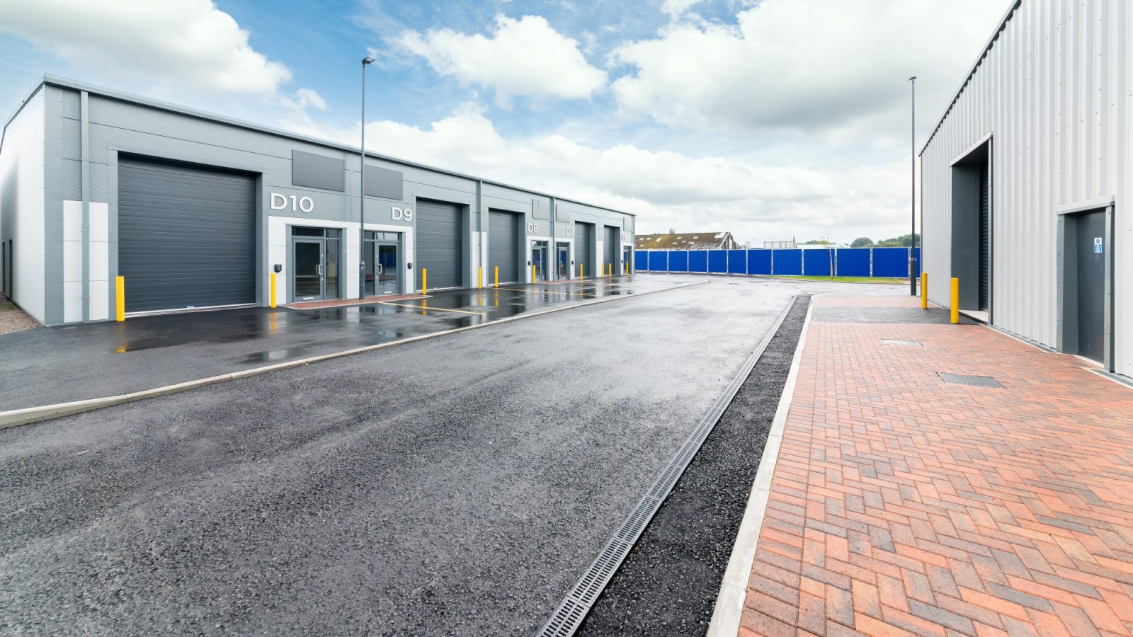Unit from recently-completed Lune Industrial Estate in Lancaster, which is of similar design to the proposed Dyce development.