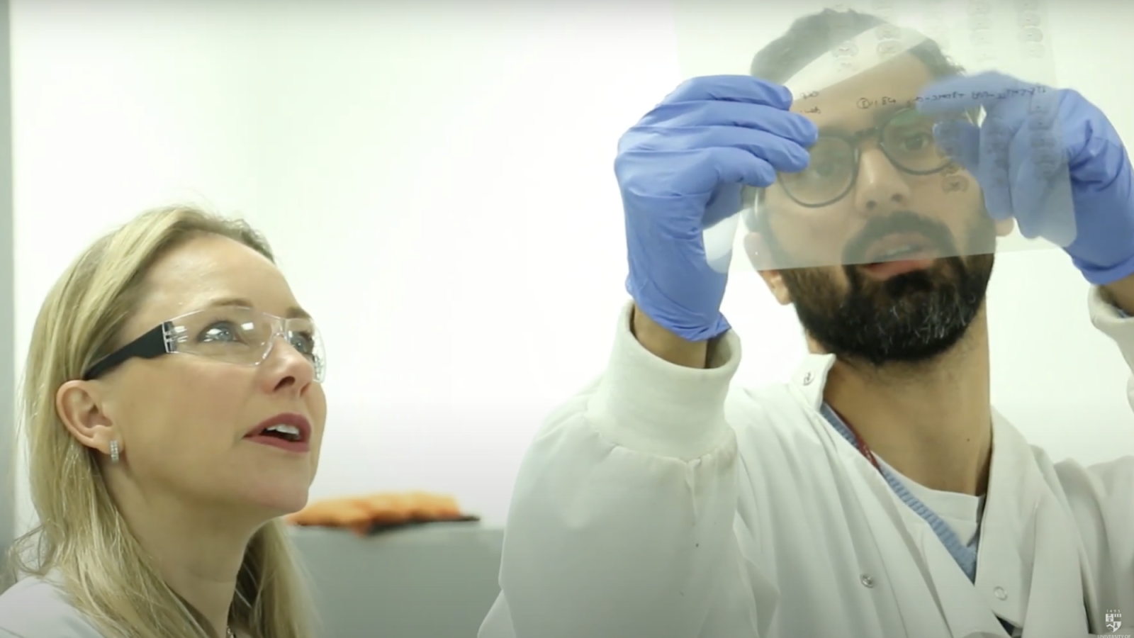 Professor Lora Heisler and Pablo Blanco Martínez de Morentin