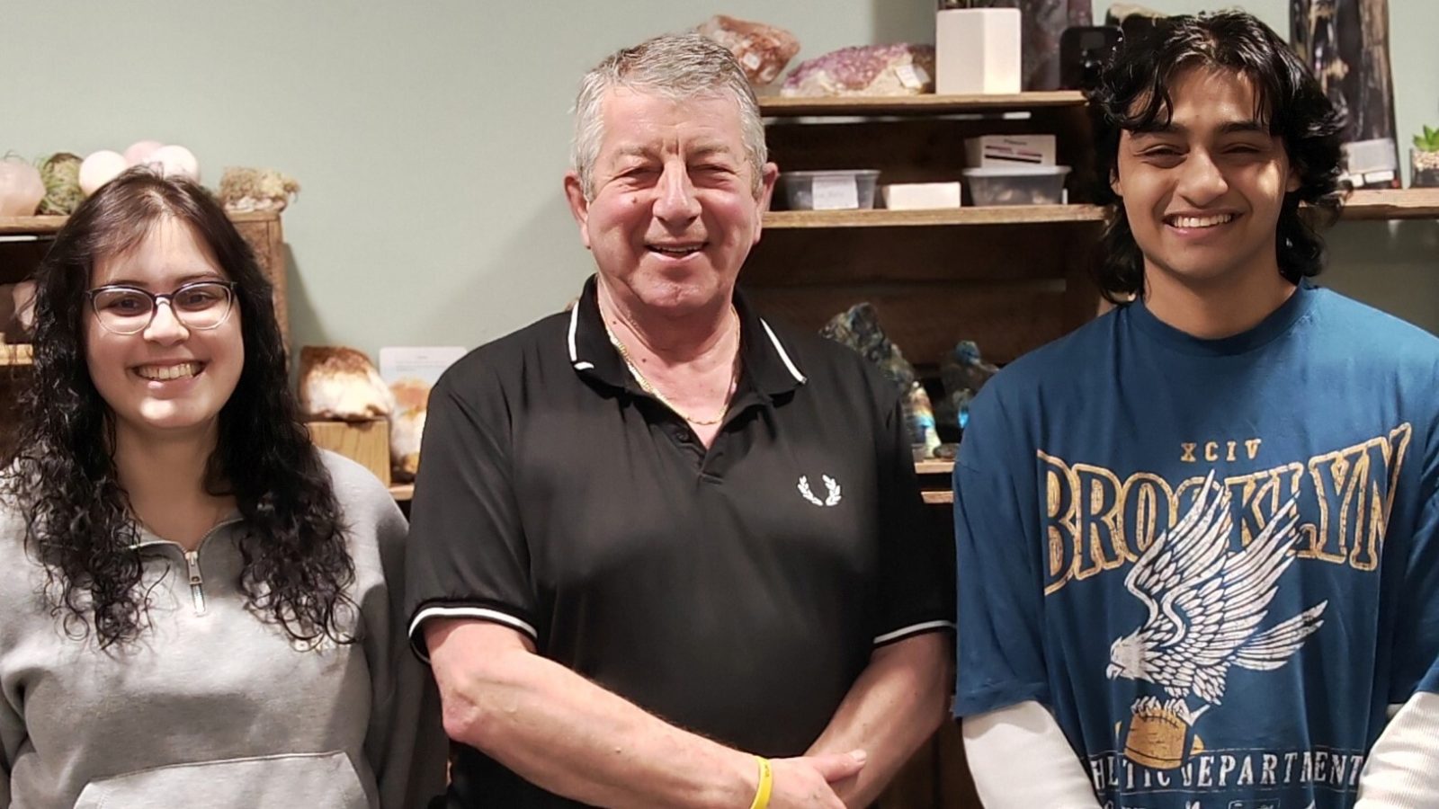 Rozaliya Markova (left) and Faiq Chaudhary (right)