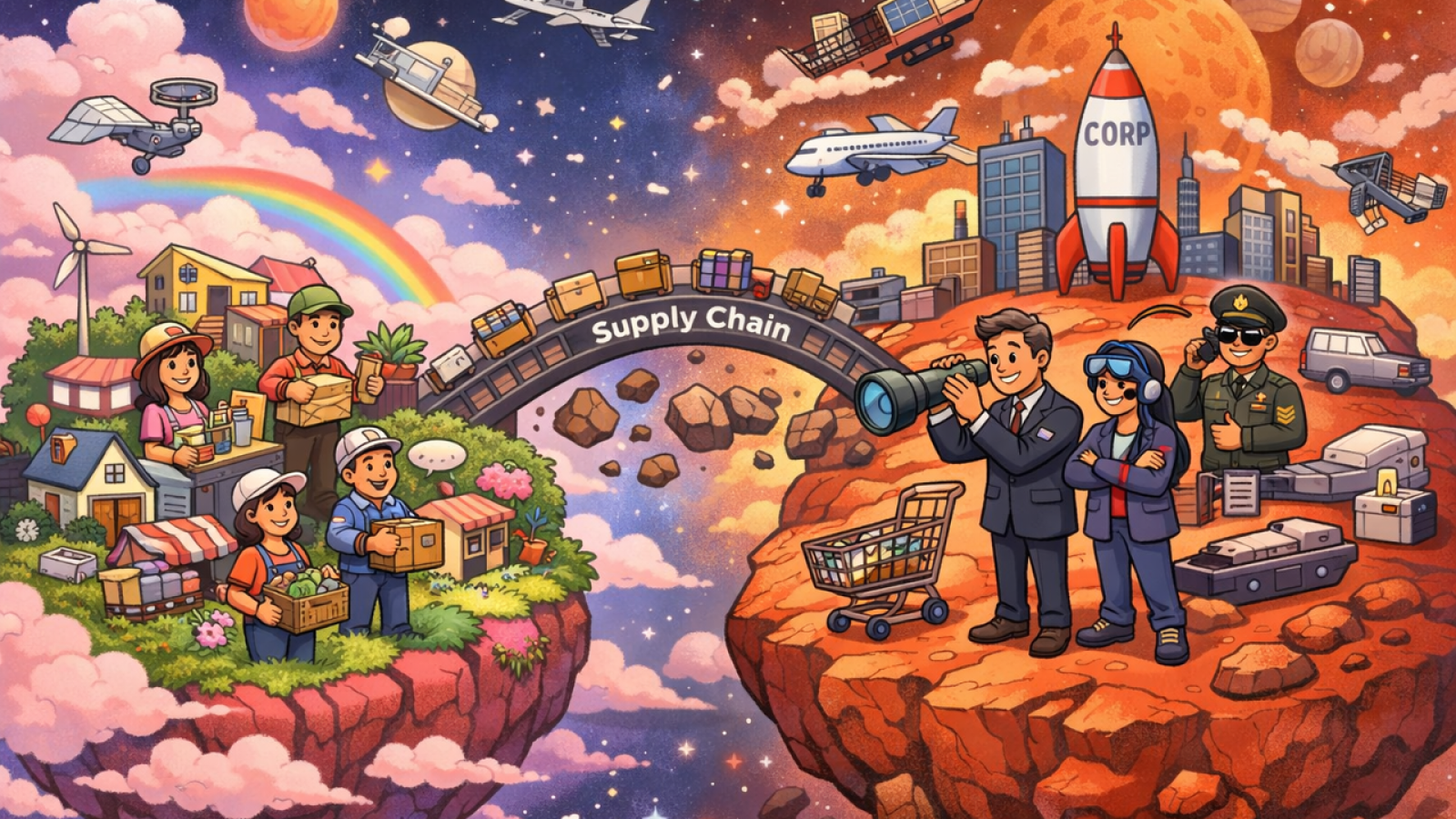 Vendors are from Venus, multinationals are from Mars - A supply chain love story