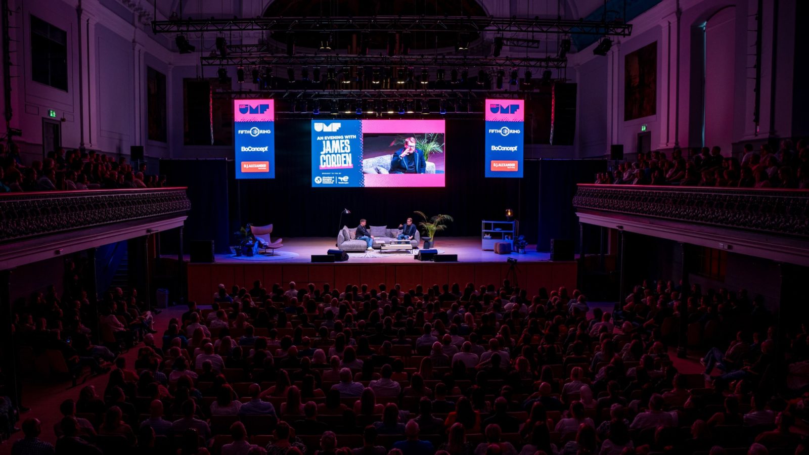 Aberdeen Music Hall packed to its 1,300 capacity