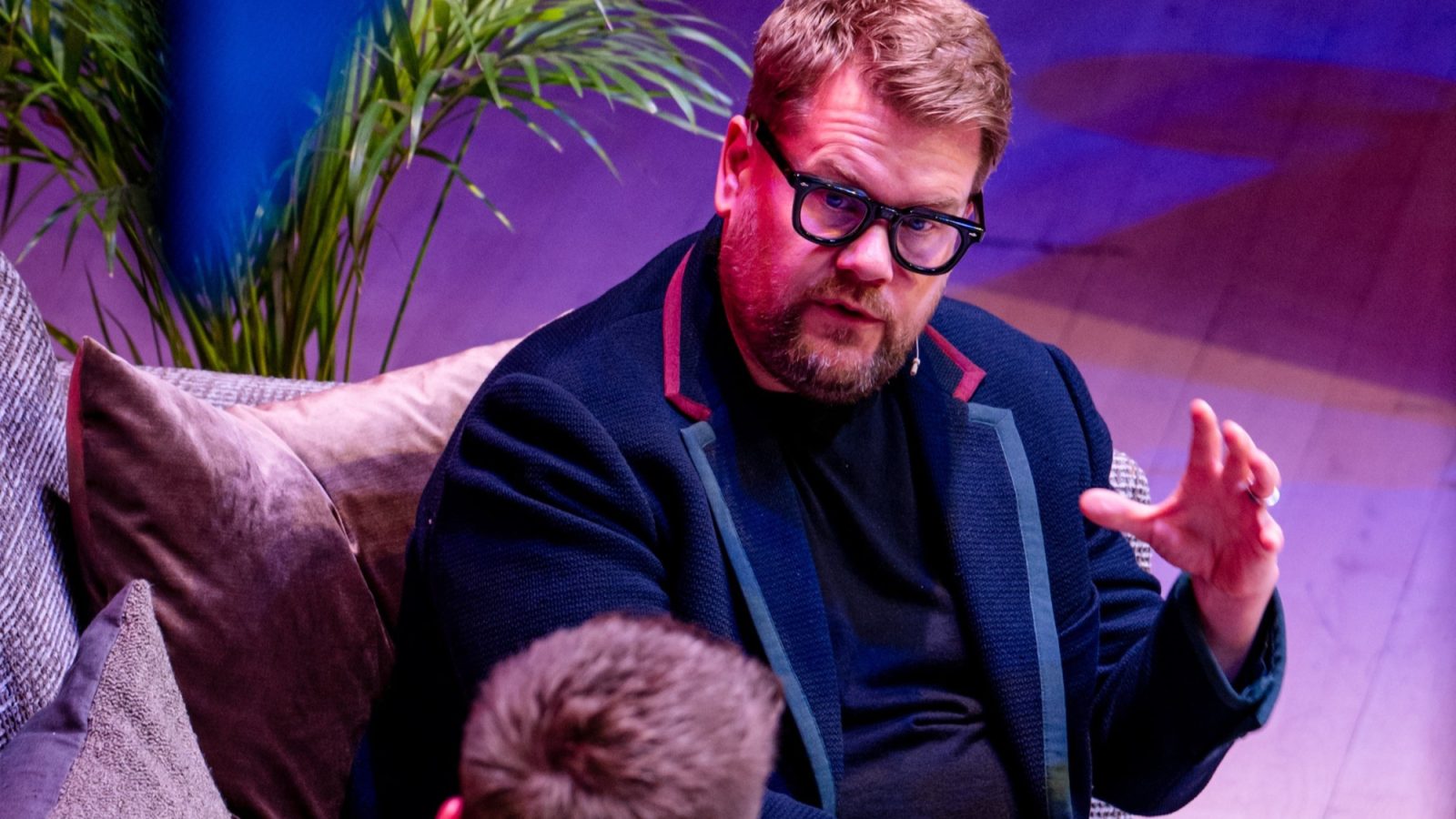 James Corden opens up on stage