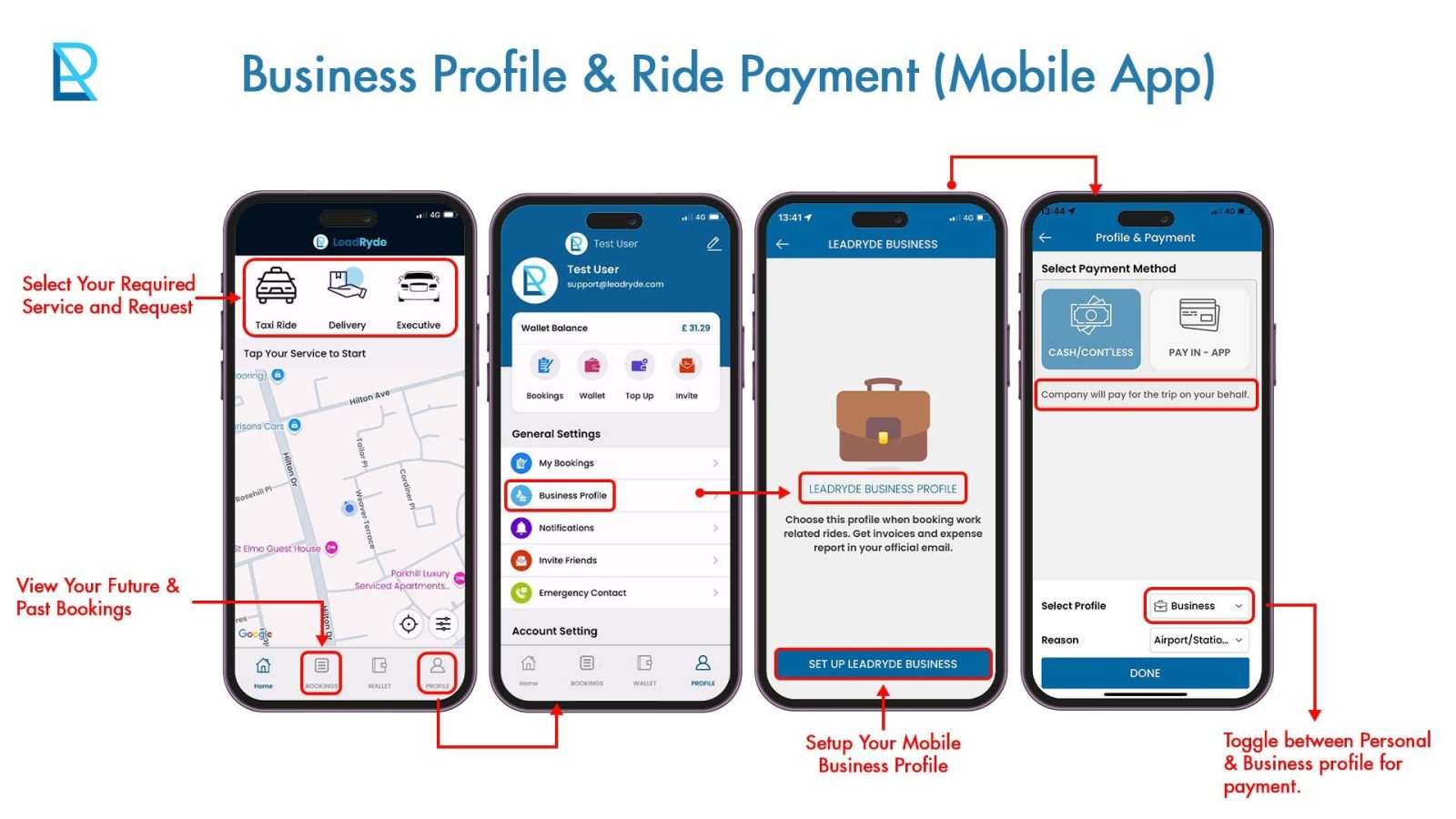 Mobile App Business Profile Setup