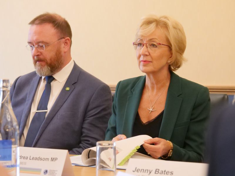 Andrea Leadsom MP visit