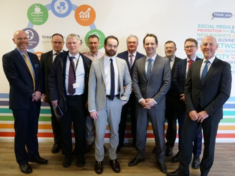 Bill Reeve, Transport Scotland visit