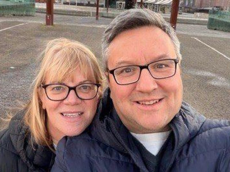 Tony and his wife