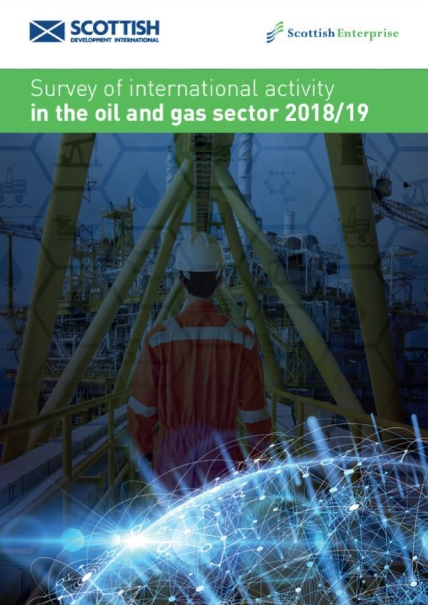 Scottish Enterprise: Survey of international activity in the oil and gas sector