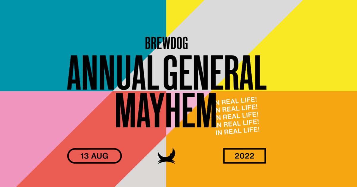 OpenGraph Image for Last call for tickets to BrewDog's AGM