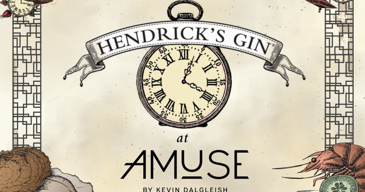 OpenGraph Image for Amuse Restaurant and Hendrick's Gin collaborate for a night of fine dining and gin