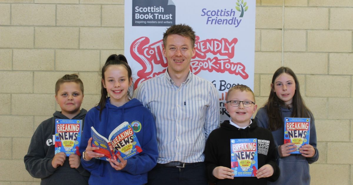 OpenGraph Image for Author Nick Sheridan visits Brimmond School on ‘fake news’ book tour