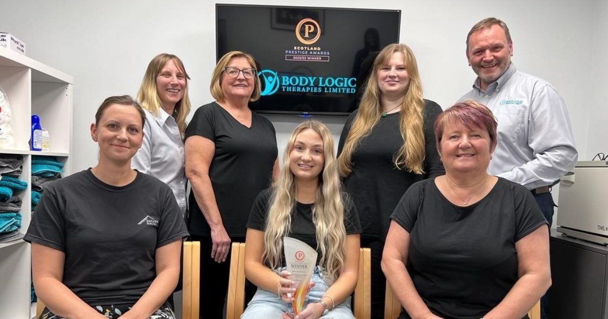 OpenGraph Image for Aberdeenshire company wins Sports Massage Specialist of the Year and Massage Course Provider of the Year at the Prestige Awards 2022/23