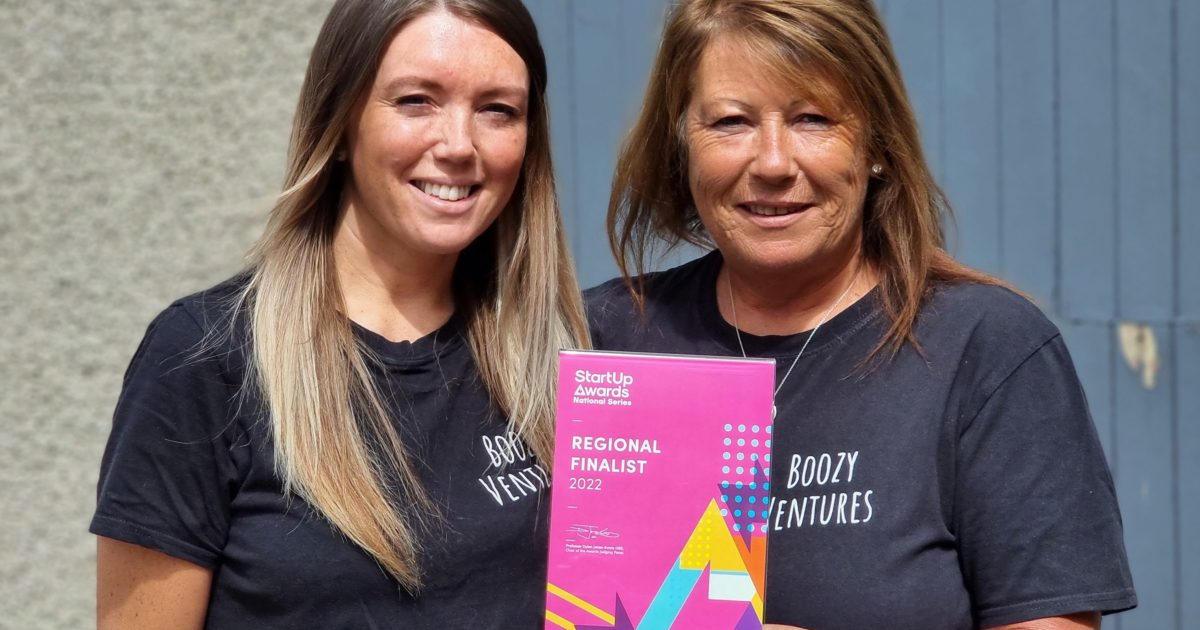 OpenGraph Image for Boozy Events recognised as Regional Finalist for Global StartUp of The Year