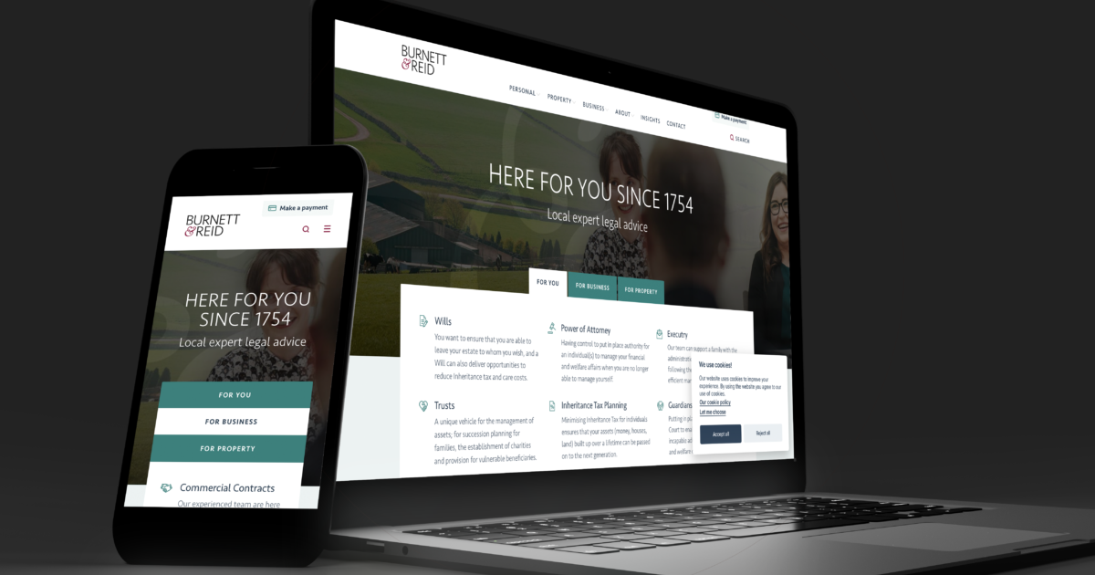 OpenGraph Image for Burnett & Reid unveils revamped online presence to better serve clients