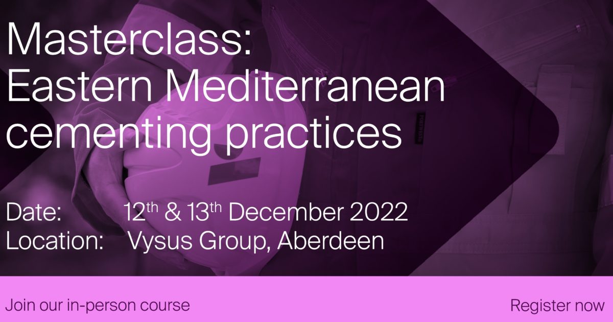 OpenGraph Image for Masterclass: Eastern Mediterranean cementing practices