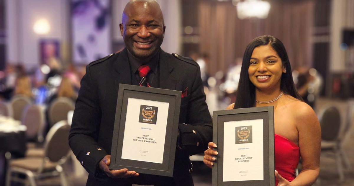 OpenGraph Image for HR Hub Plus and Peridot Recruit scoop awards at Scotland Business Awards 2023