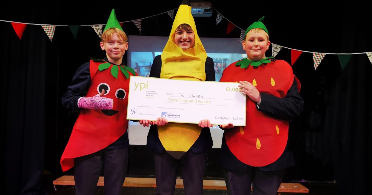 OpenGraph Image for Lathallan students raise more than £4,000 for local charities