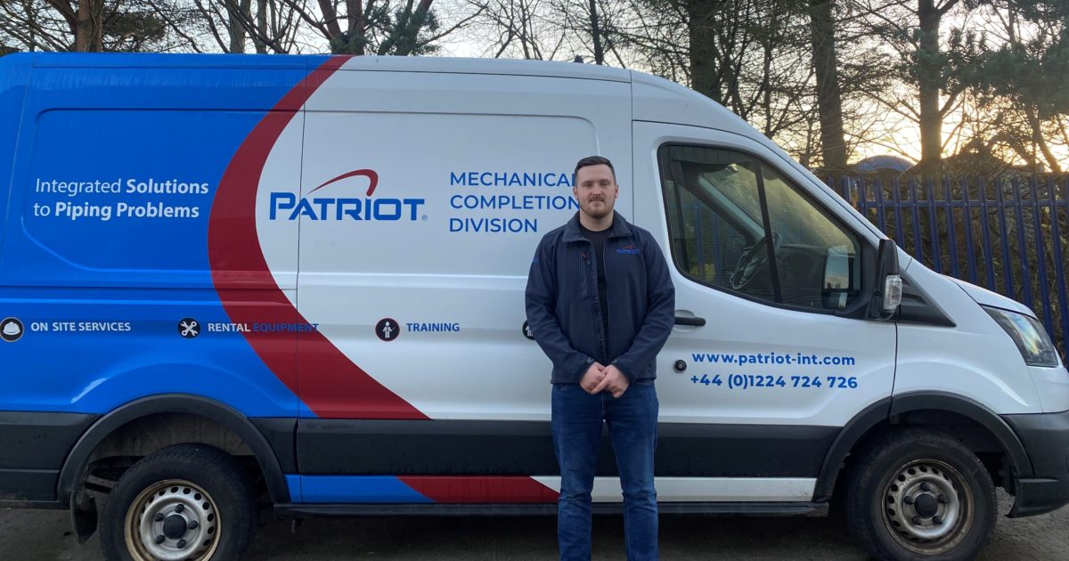 OpenGraph Image for Patriot International Technician awarded for practicing exceptional Health and Safety standards