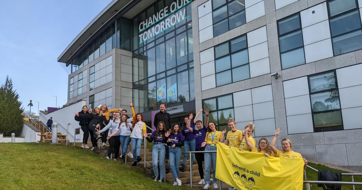 OpenGraph Image for Students at RGU support four Aberdeen based charities