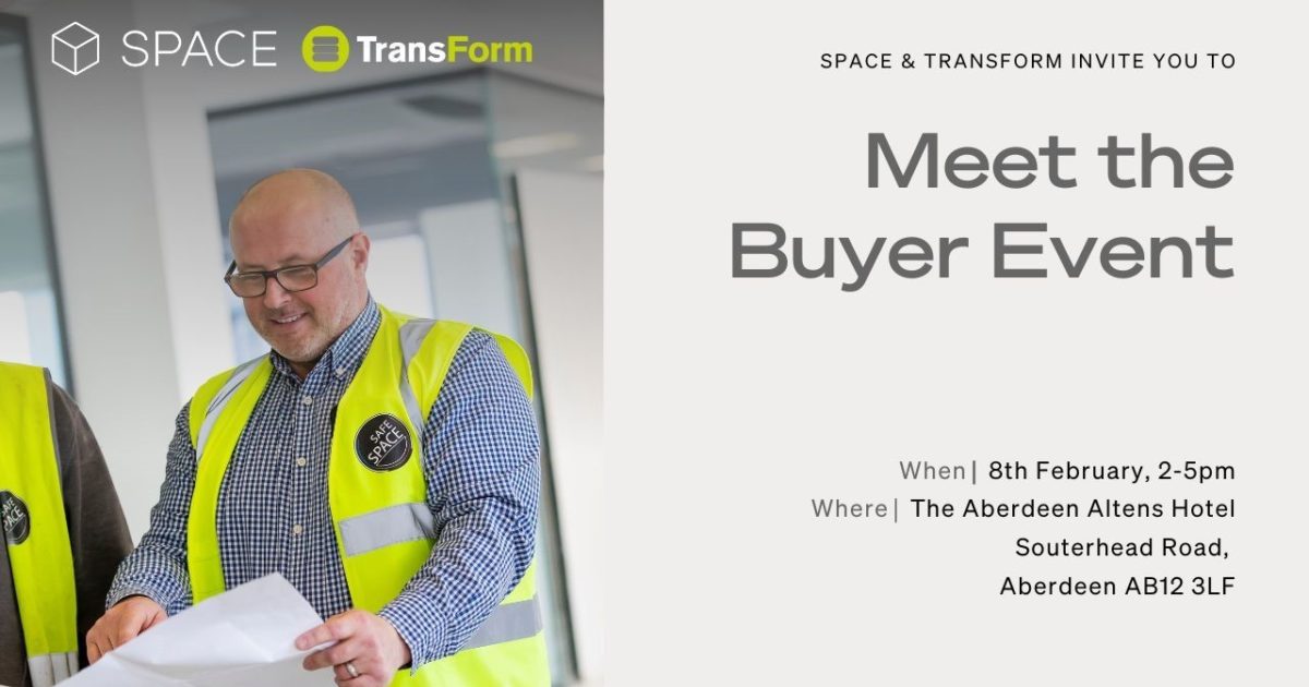 OpenGraph Image for SPACE & Transform to host Meet the Buyer event on February 8