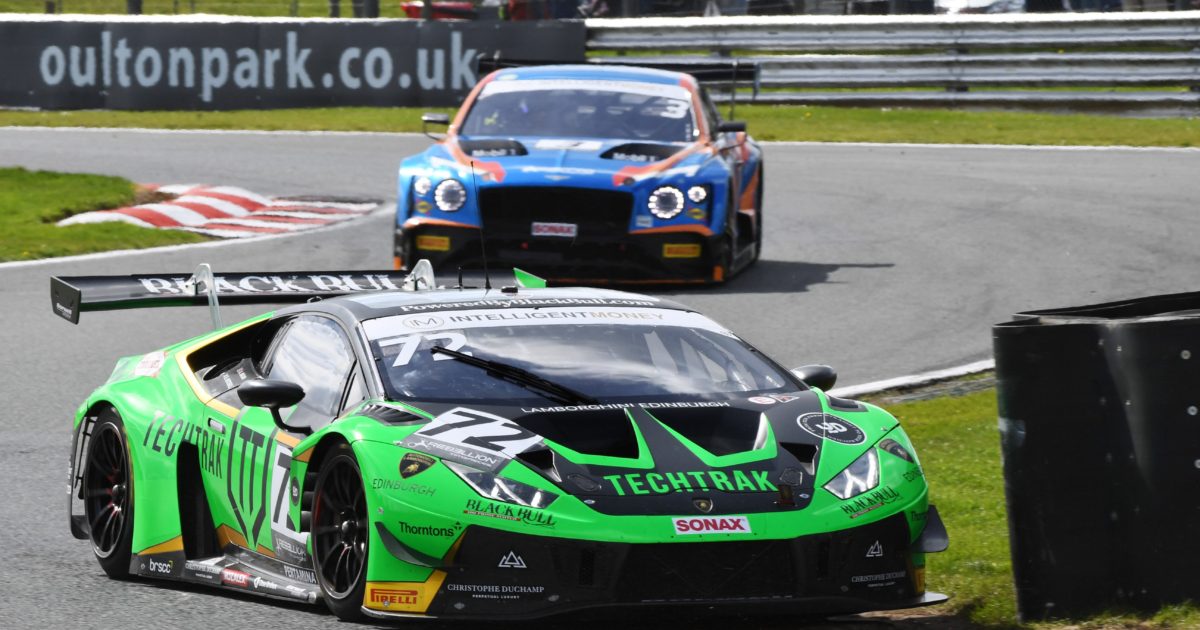 OpenGraph Image for Lamborghini driver Sandy Mitchell remains positive after difficult British GT opener at Oulton Park