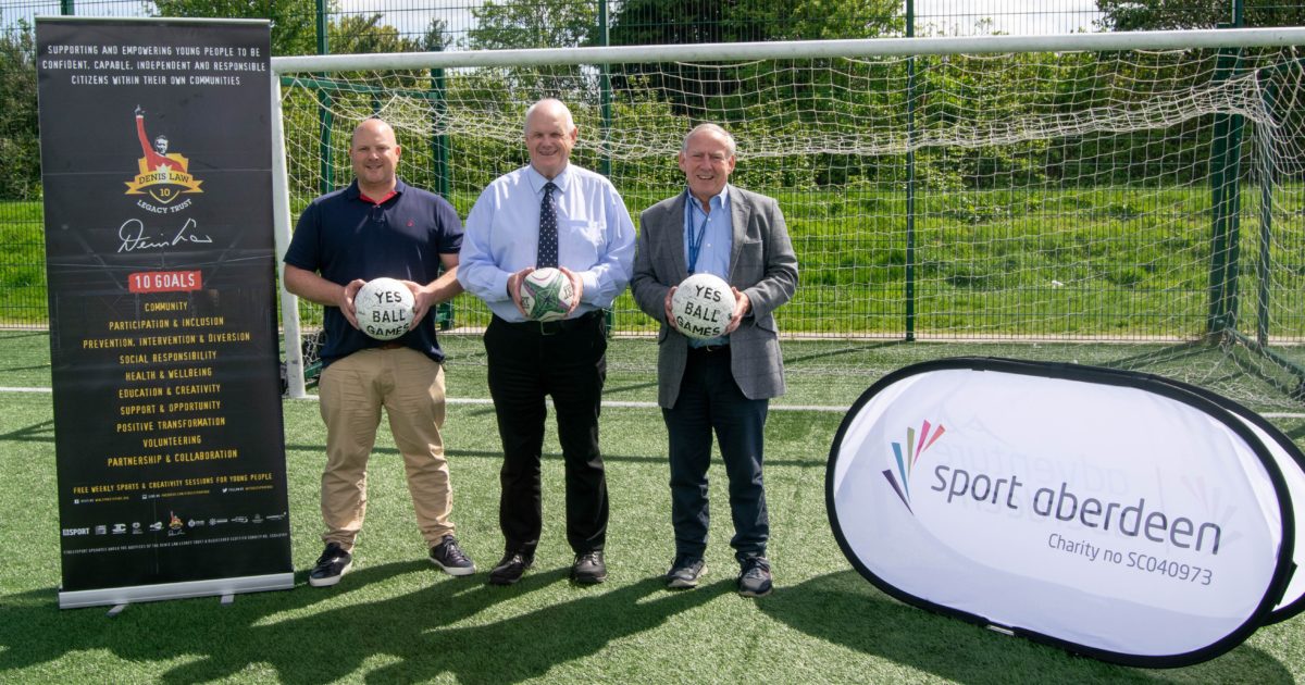 OpenGraph Image for Sport Aberdeen and Denis Law Legacy Trust join forces to kickstart dynamic new partnership
