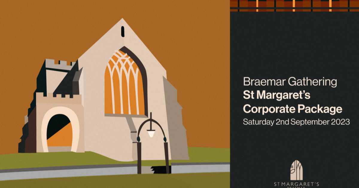 OpenGraph Image for St Margaret's offers corporate hospitality packages for the world-famous Braemar Gathering