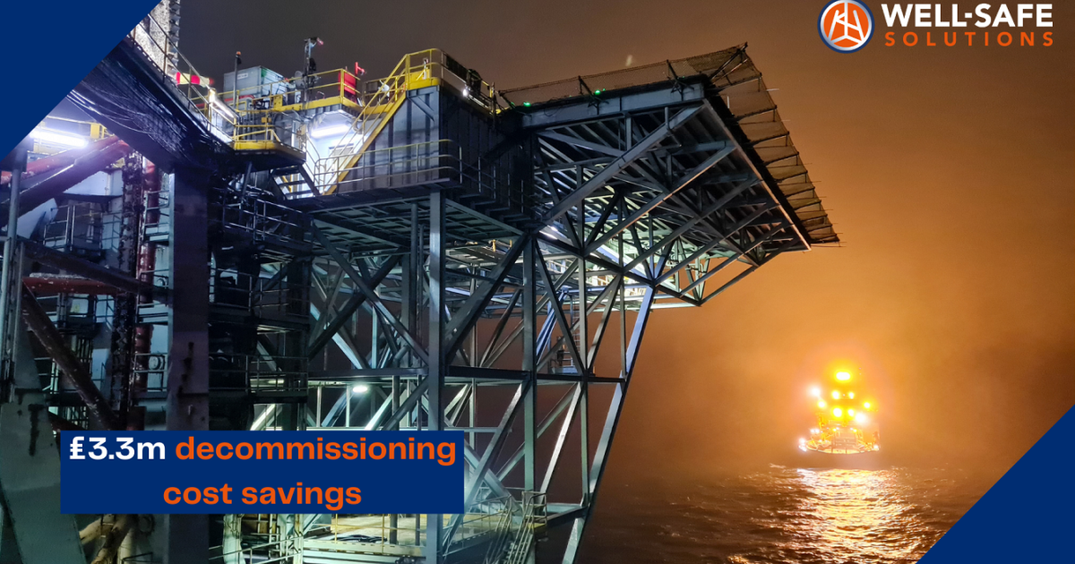 OpenGraph Image for Well-Safe Solutions generates £3.3million decommissioning savings